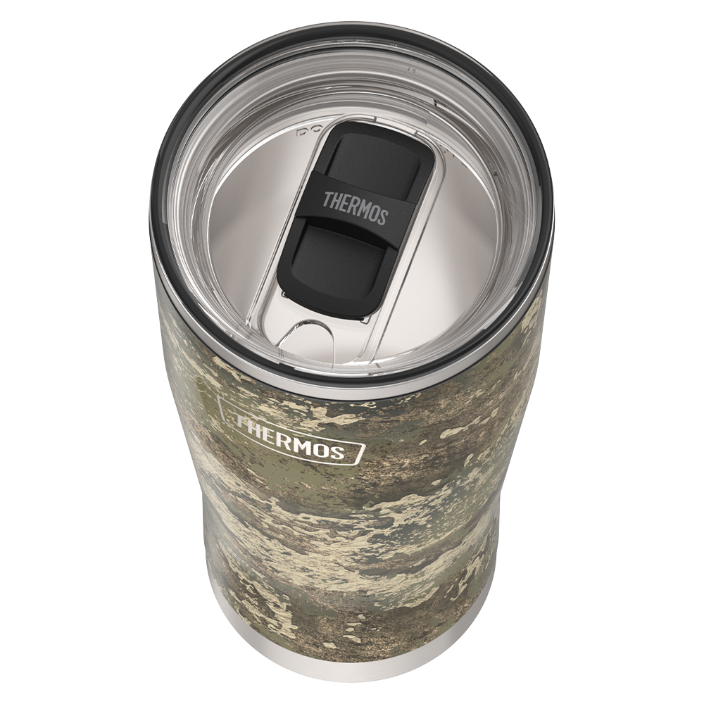 24oz Icon™ Tumbler with Slide Lock Lid — TrueTimber™ Strata Camo - Image 5