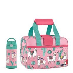 Lunch Duffle With 12oz FUNtainer® Bottle Desert Llamas