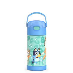 12oz FUNtainer® Water Bottle Bluey