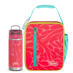 Abstract Petals Upright & 18oz Icon™ Kids Water Bottle Bundle
