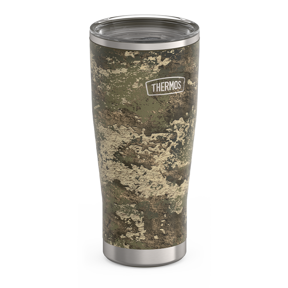 24oz Icon™ Tumbler with Slide Lock Lid — TrueTimber™ Strata Camo - Image 3