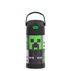 12oz FUNtainer® Water Bottle Minecraft