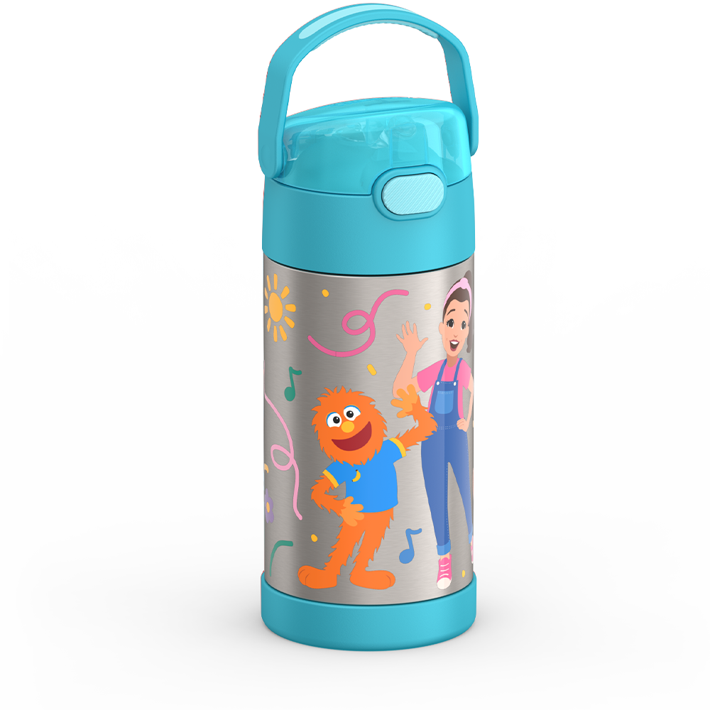 12oz FUNtainer® Water Bottle Ms. Rachel - Image 6