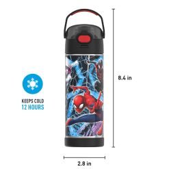 Alternative view of 16oz FUNtainer® Water Bottle Spider-Man