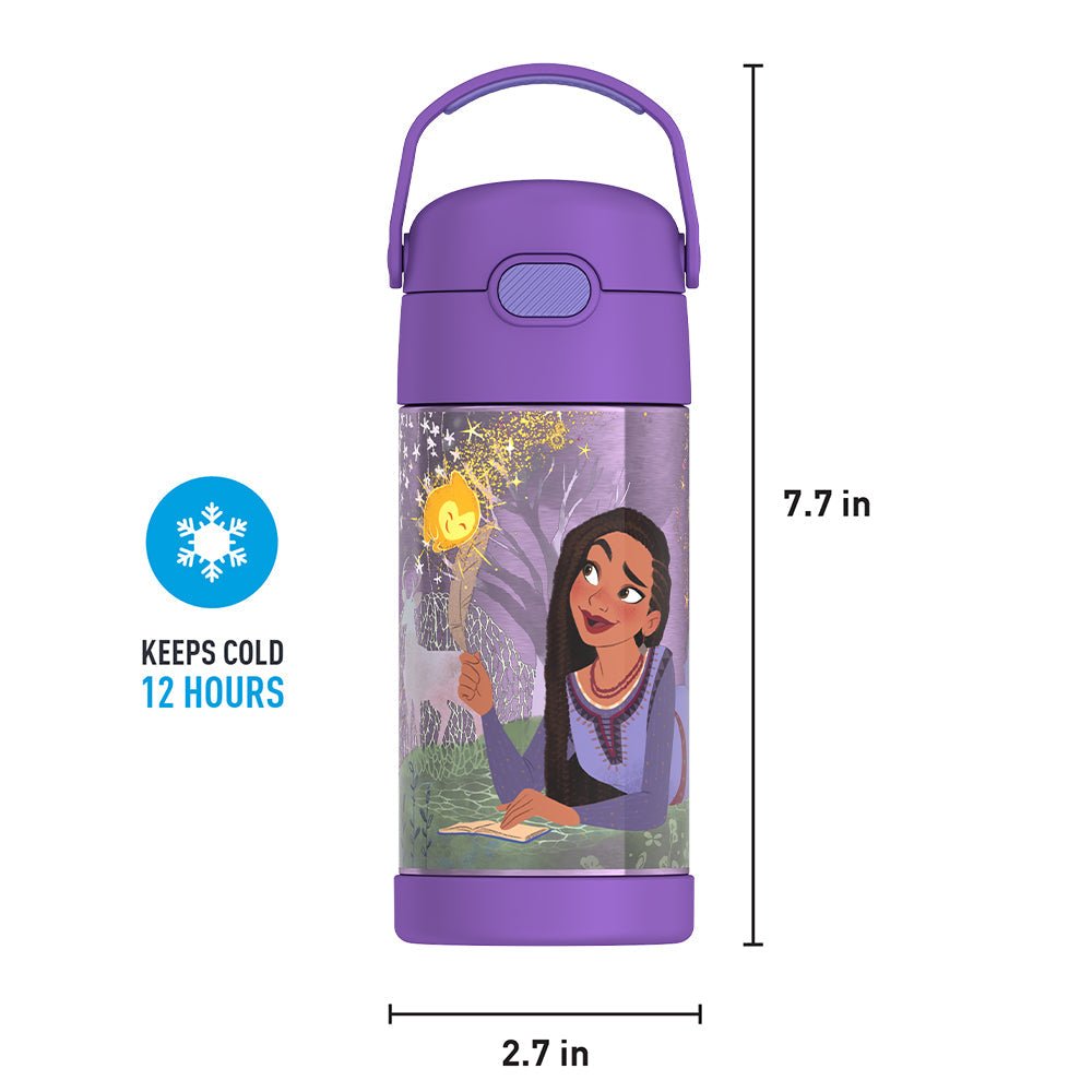 12oz FUNtainer® Water Bottle Disney's Wish - Image 2