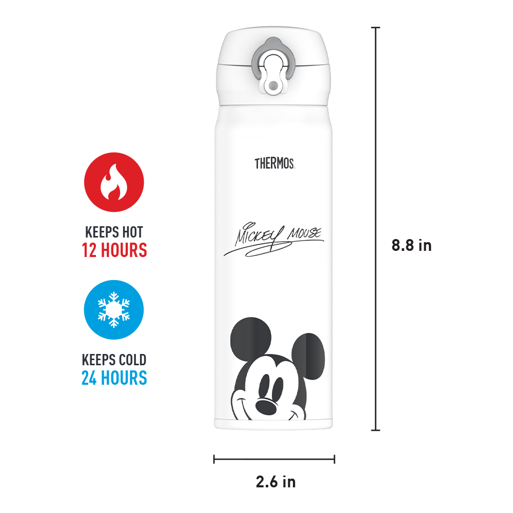 16oz Stainless Steel Direct Drink Bottle - Disney Signature - Image 24