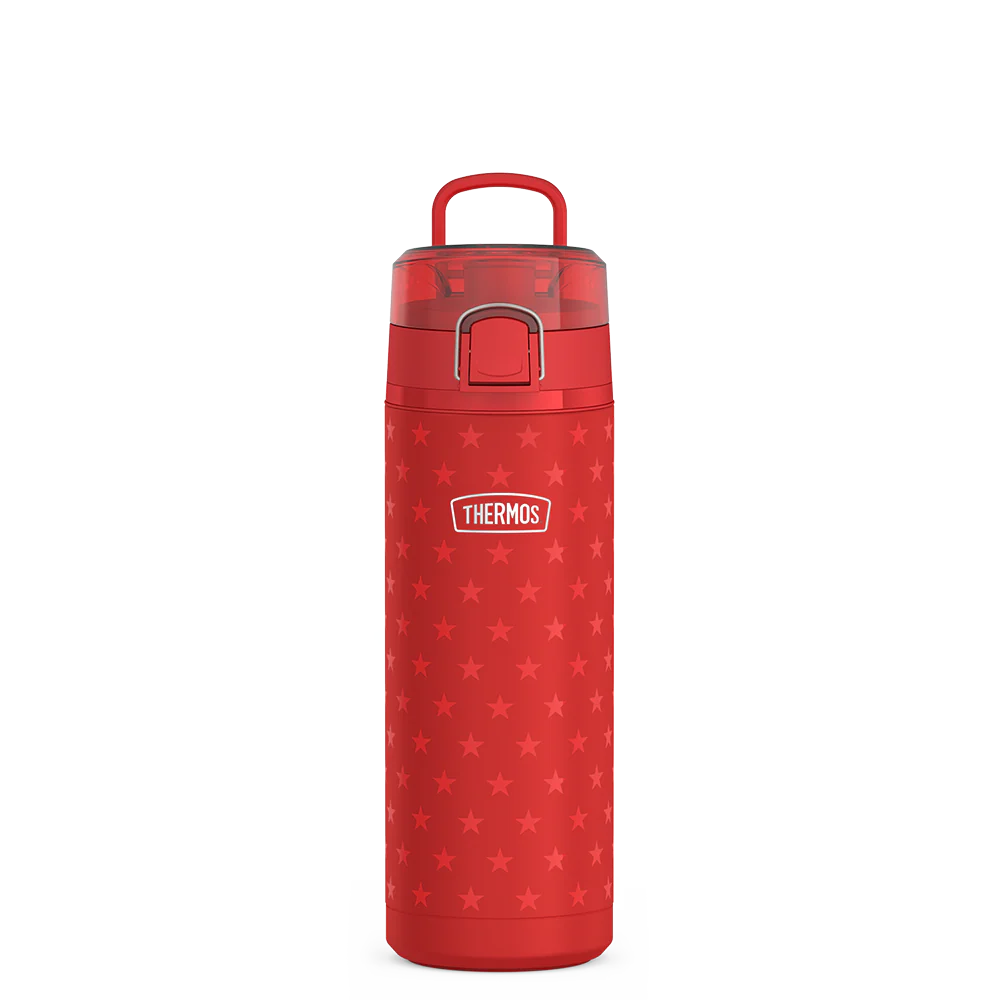 24oz ICON™ WATER BOTTLE WITH SPOUT - RED STARS